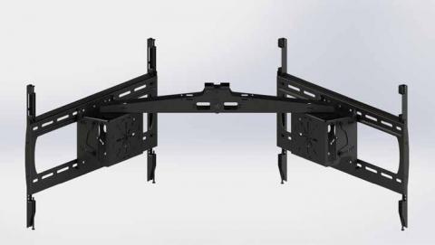 Premier Mounts Ultra Tilt Dual Swivel Ceiling Mount