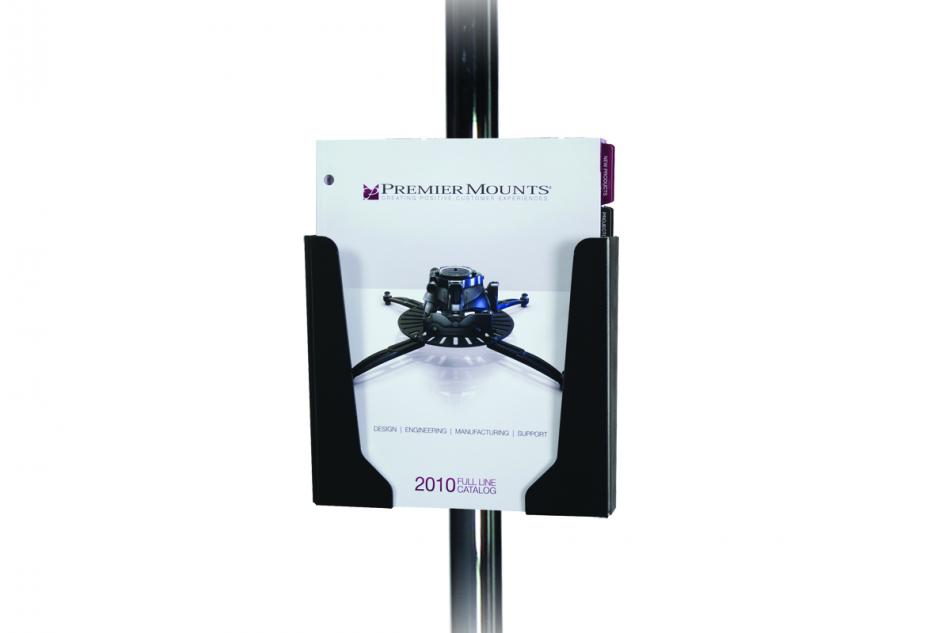 Stand Display Brochure Holder with Premier Mounts Collateral