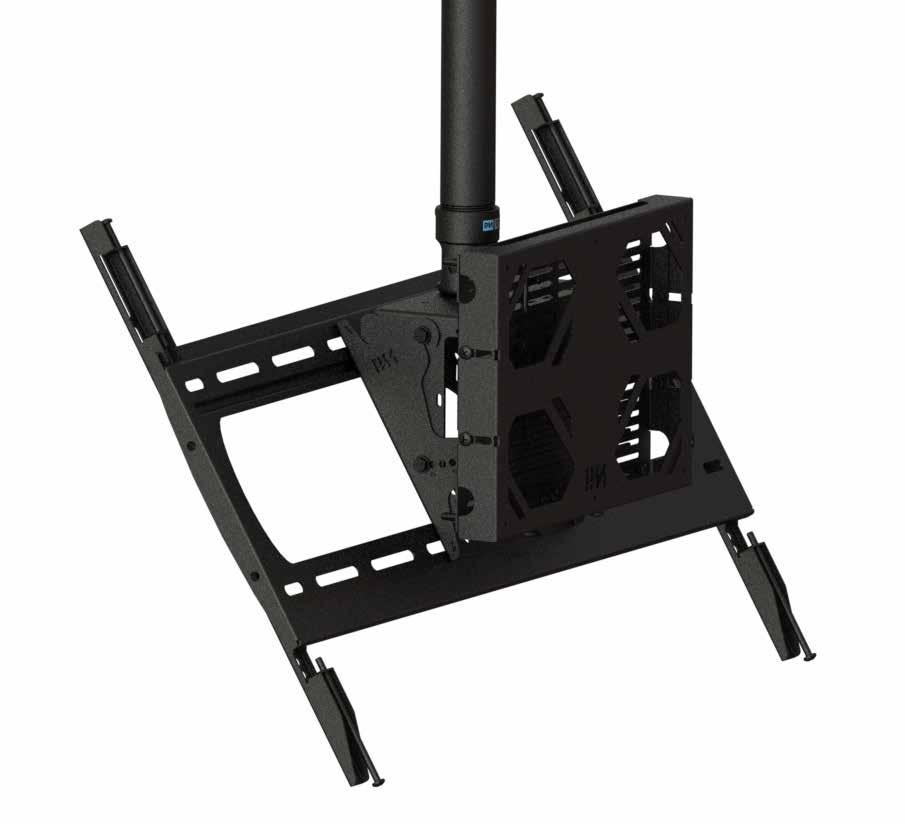 Premier Mounts Ultra Tilt Single Ceiling Mount