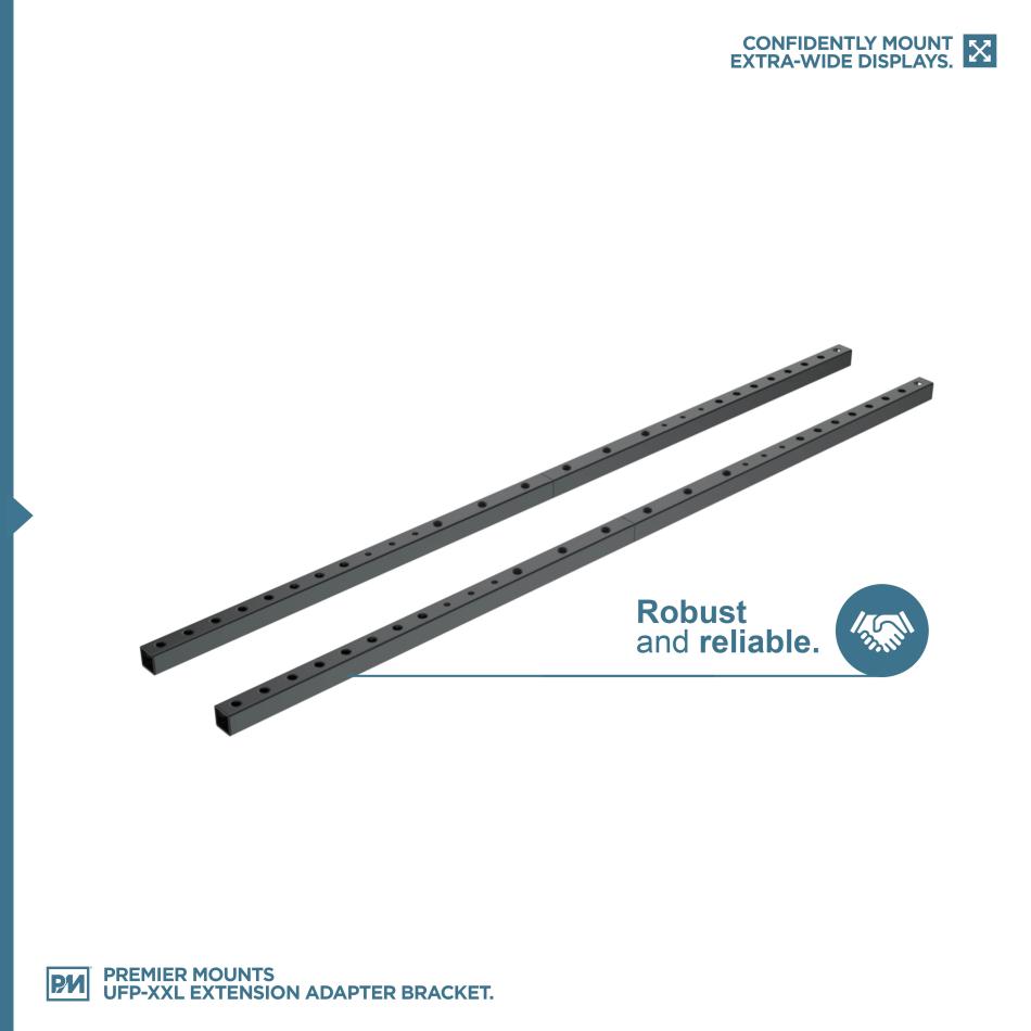 Premier Mounts UFP-XXL Extension Adapter Brackets Robust and Reliable